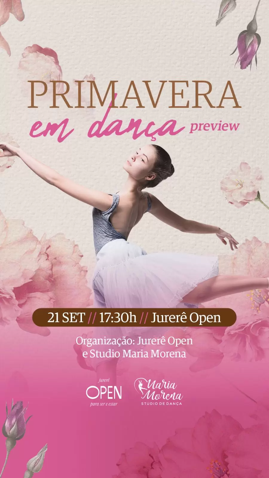 5ª Primavera em Dança terá 46 apresentações, neste sábado, no Jurerê OPEN  