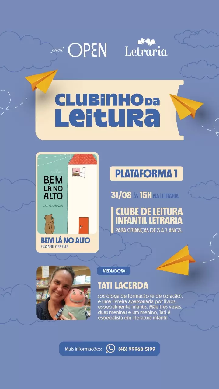 Clubinho da leitura, aulão de dança 40+ e shows musicais agitam o Jurerê OPEN