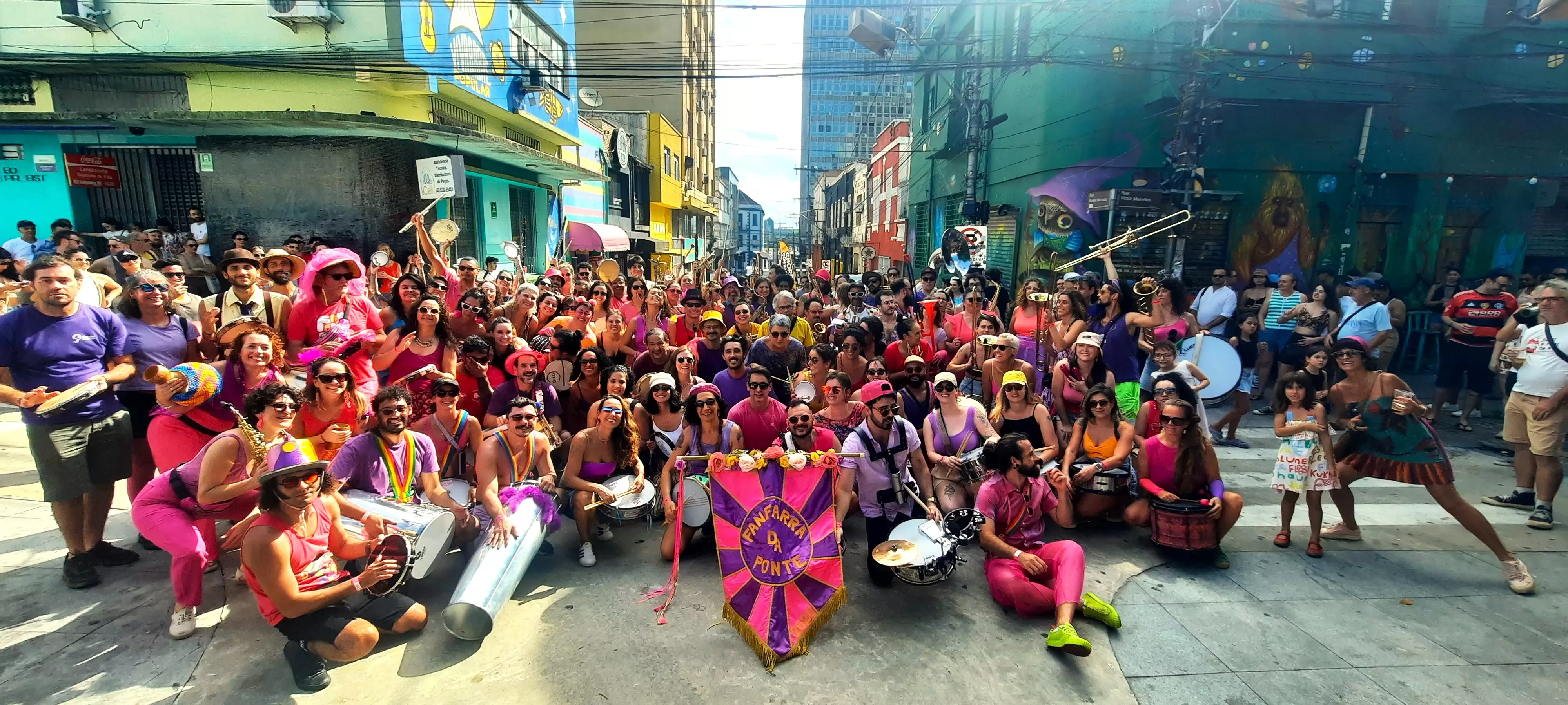 Fanfarra da Ponte promete agitar o Centro com cortejo e festival de pré-Carnaval