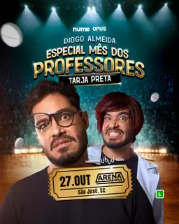 Dia do professor é na Arena Opus com Diogo Almeida!