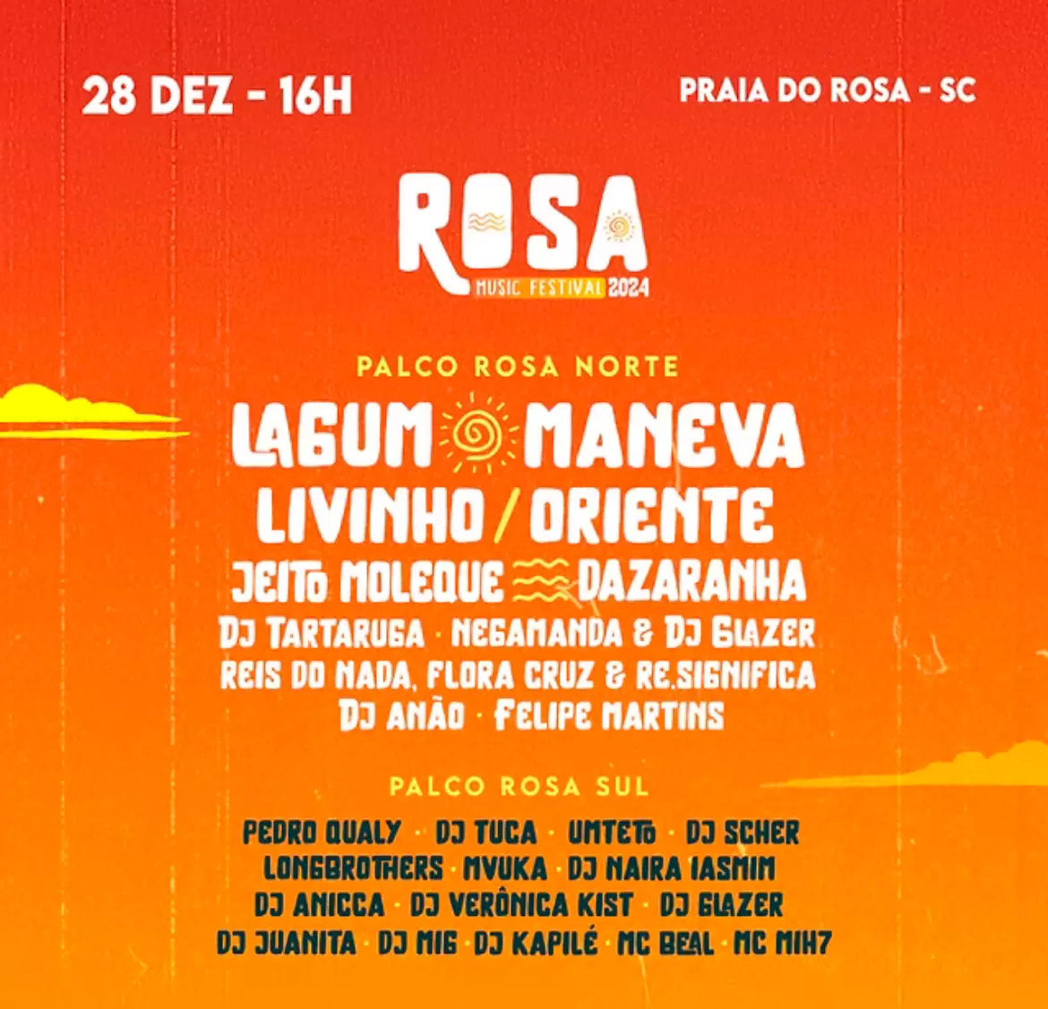 Contagem regressiva para o Rosa Music Festival 2024