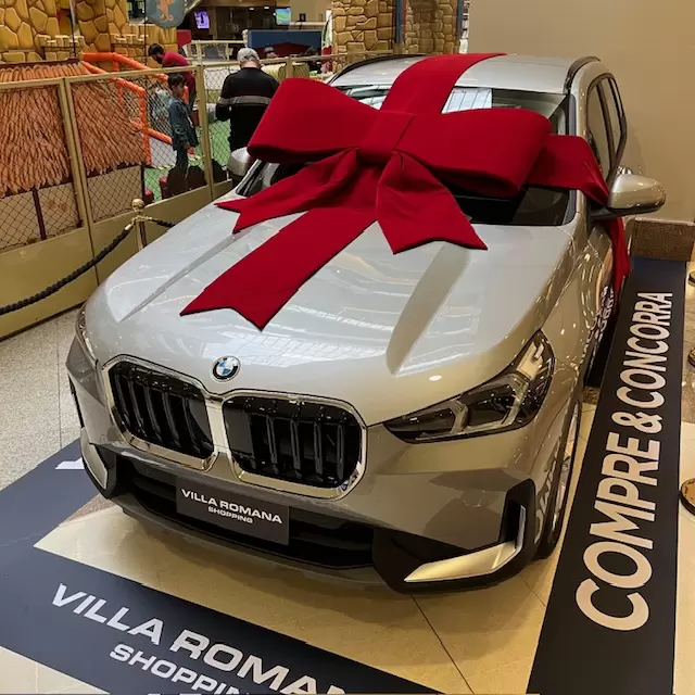 Villa Romana Shopping sorteia três carros em campanha Compre e Concorra