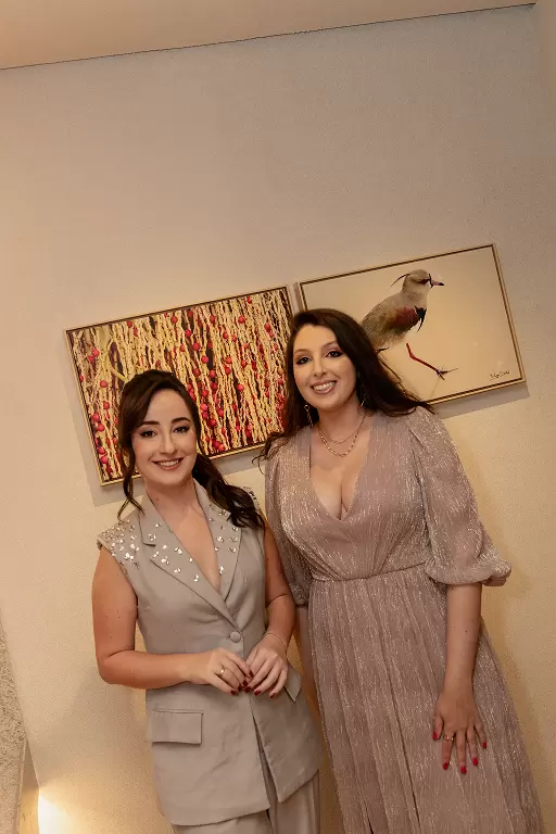 Nicole Oliveira e Mary Mussatto apresentam seu ambiente na CASACOR SC