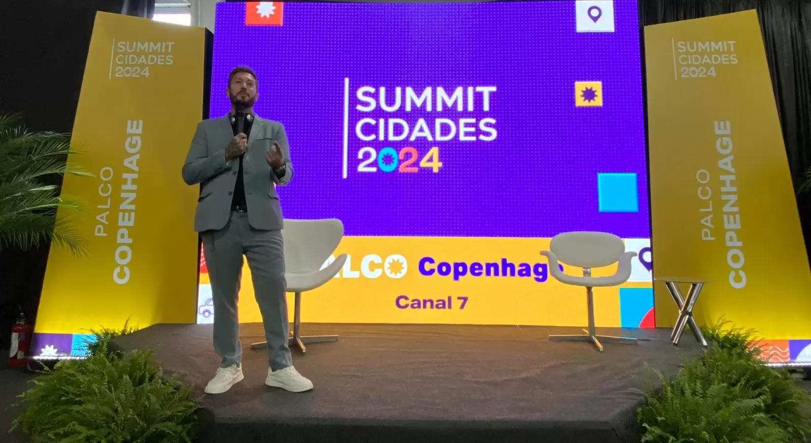 Samuel dos Santos aborda importância de ações que promovam impacto social duradouro e transformador no Summit Cidades