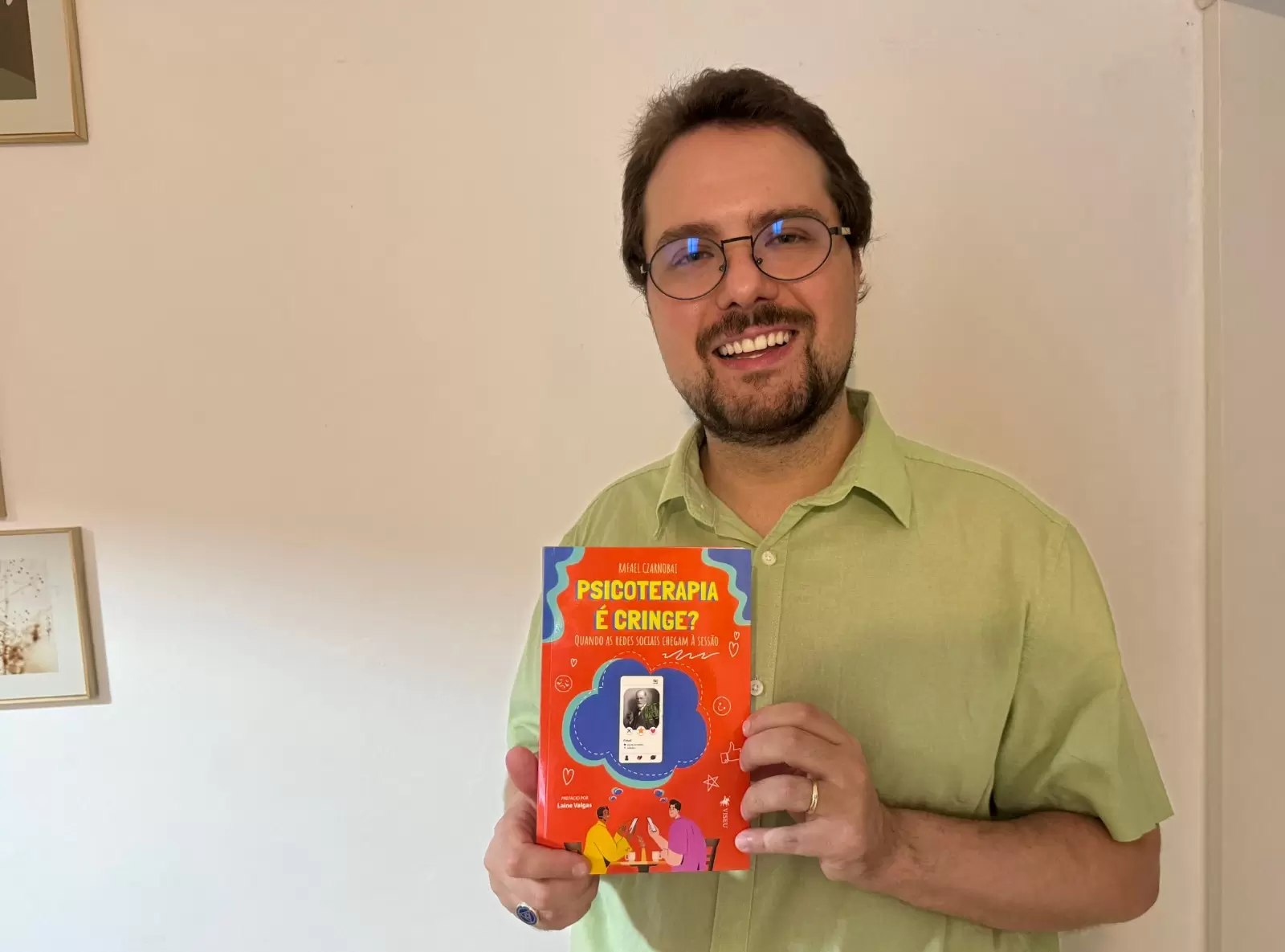 Lançamento do livro “Psicoterapia é Cringe?