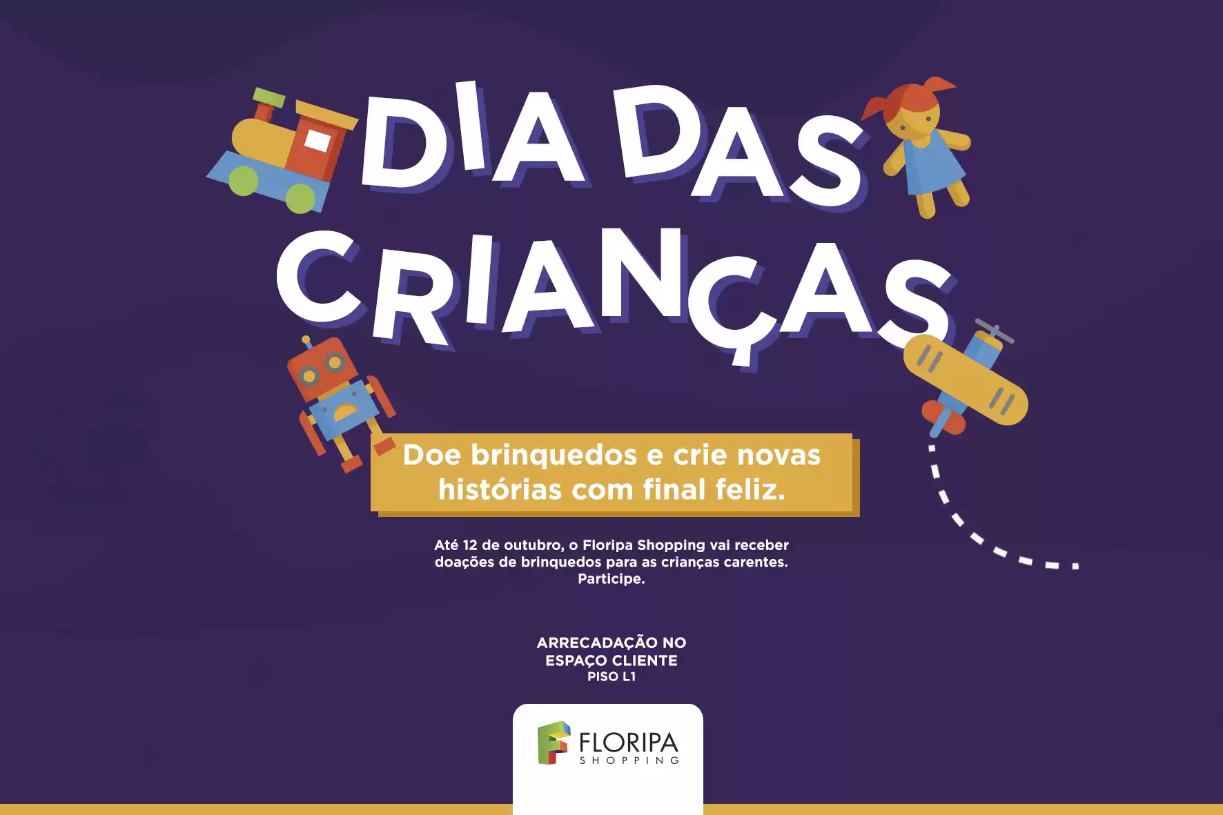 Doação de brinquedos