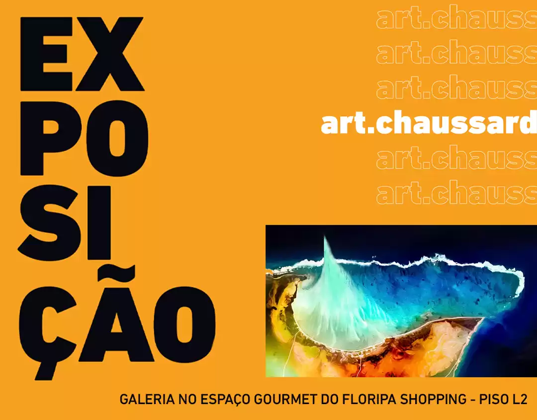 Floripa Shopping recebe exposição do artista catarinense Cristiano Chaussard