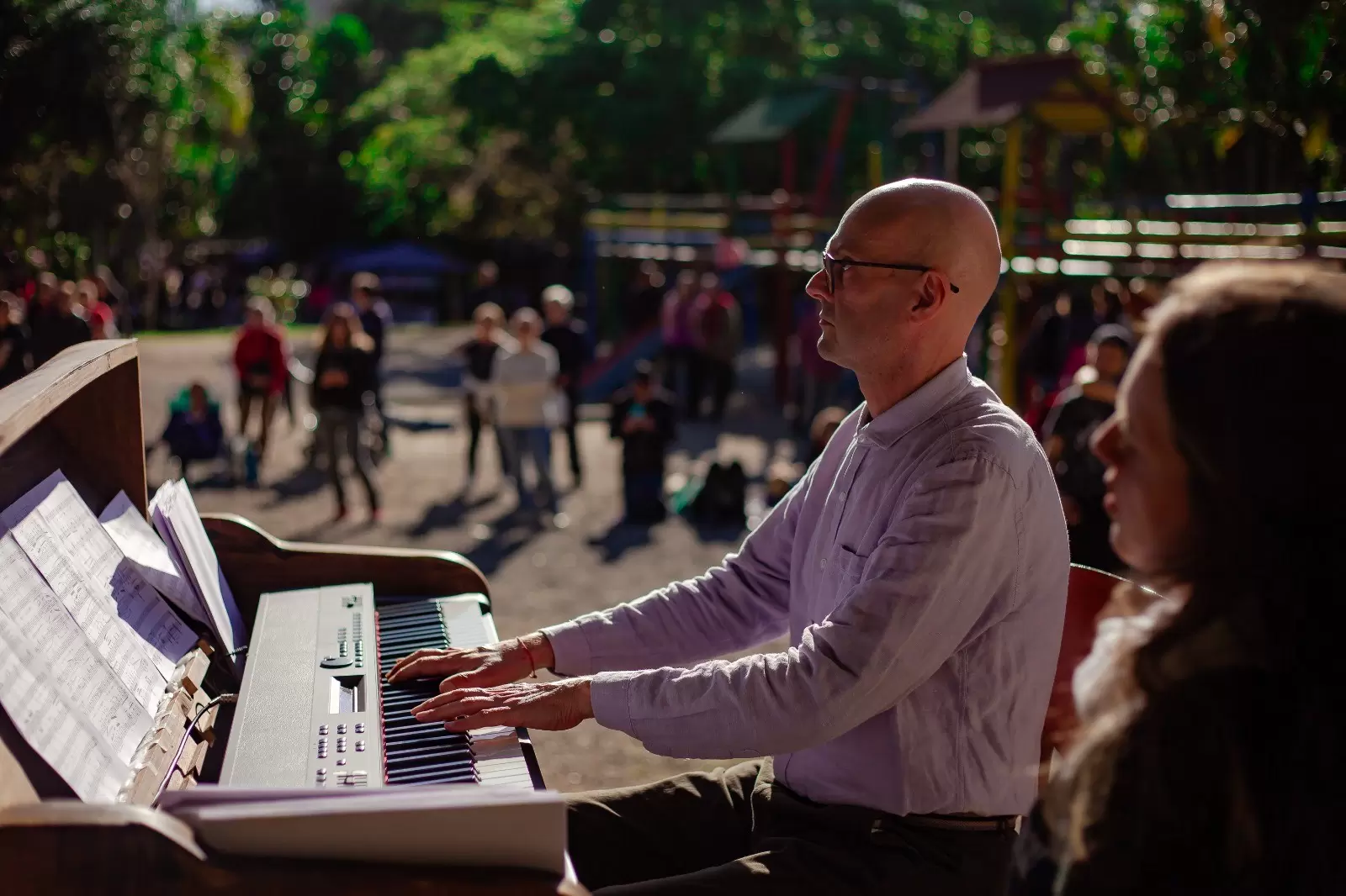 Ópera no parque: árias operísticas interpretadas ao vivo por cantores líricos