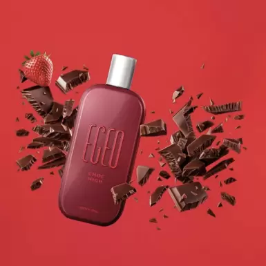 O Boticário apresenta EGEO Choc High, nova fragrância da linha Choc, que combina notas do chocolate com o azedinho do morango