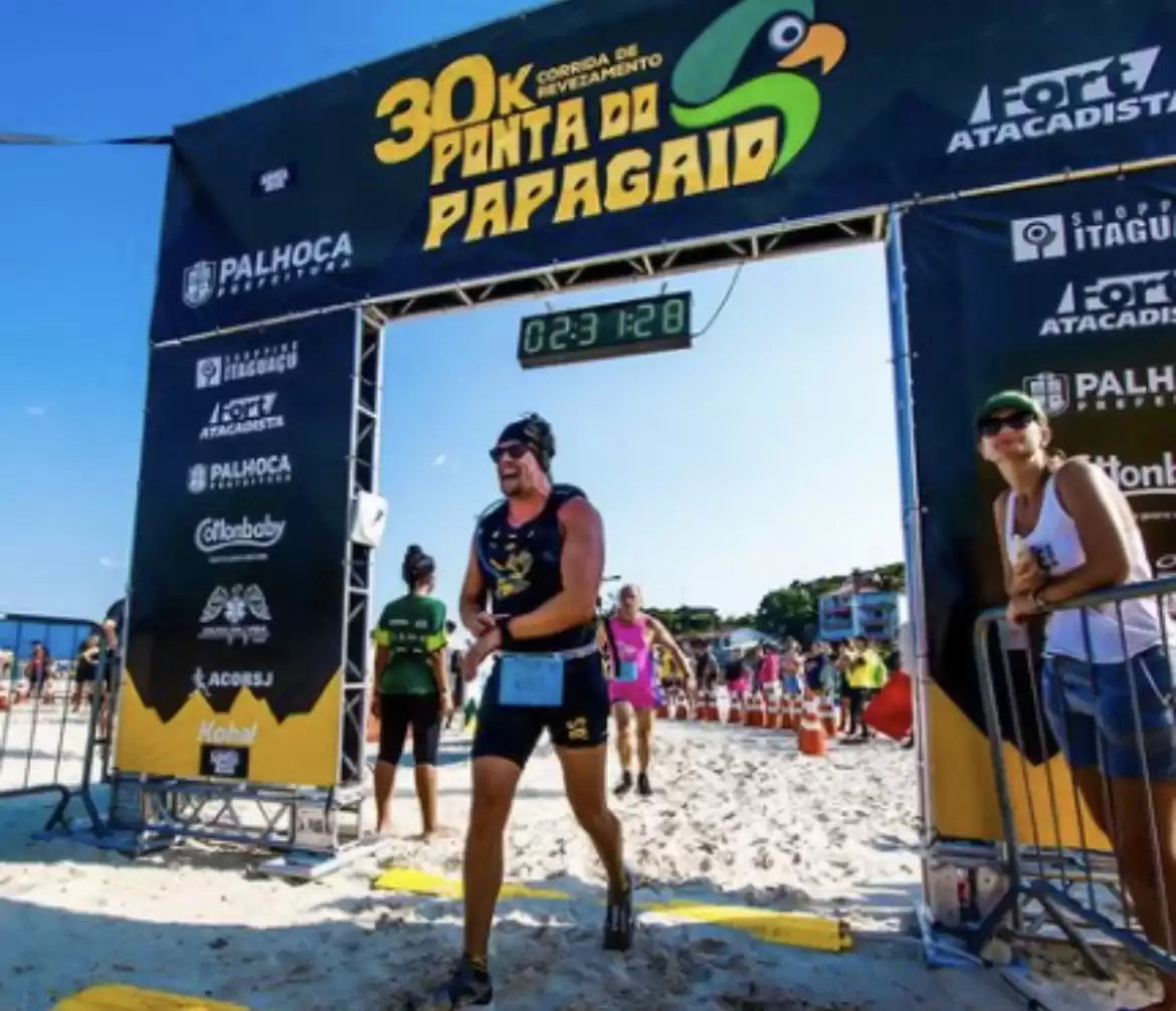 Mais de 1300 atletas participam da 9°Corrida 30K Ponta do Papagaio em Palhoça