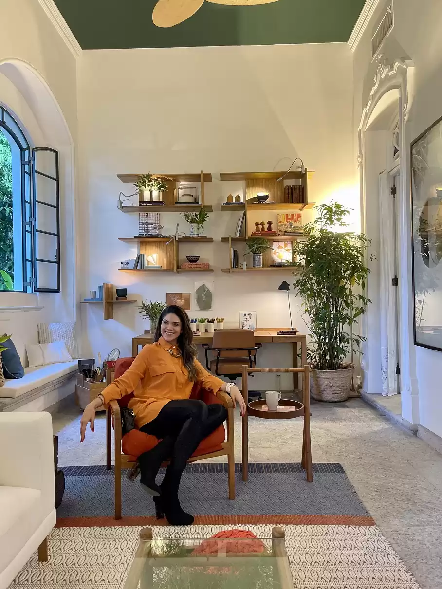 Natália Xavier visita a mostra CASACOR Rio