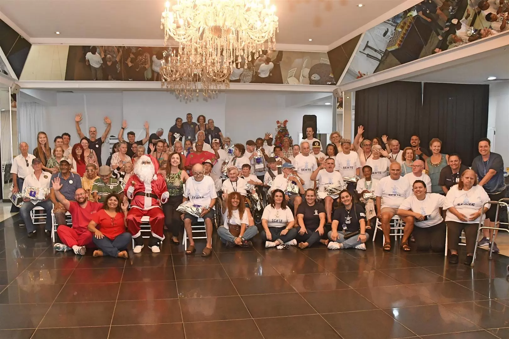 Lira Tênis Clube realiza seu Natal Solidário para 80 idosos no dia 16 de dezembro