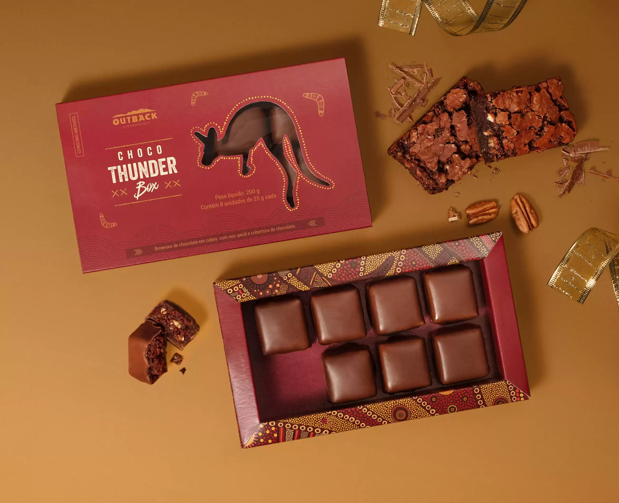 Outback lança Choco Thunder Box