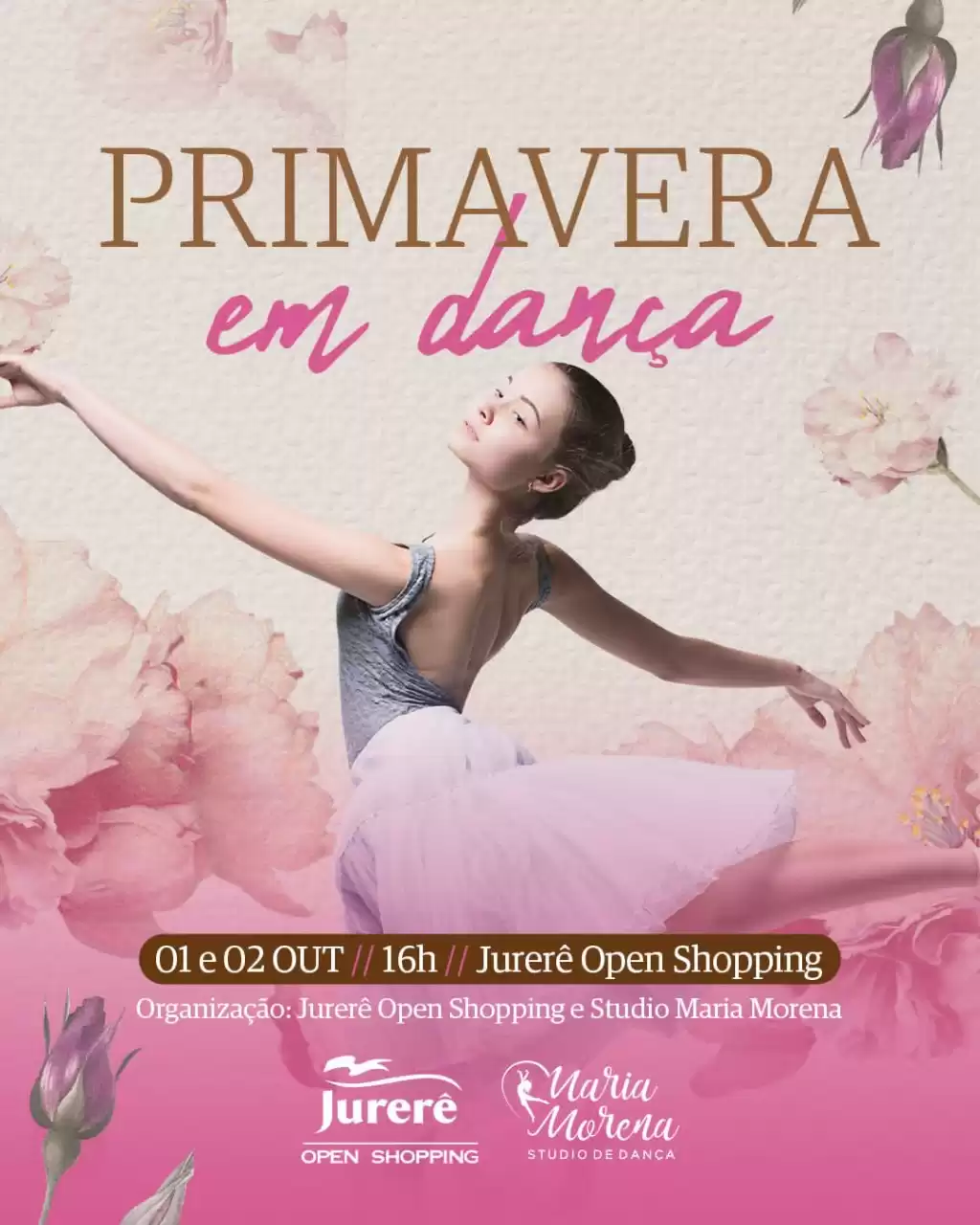 Primavera em Dança marca o início da estação no Jurerê Open Shopping