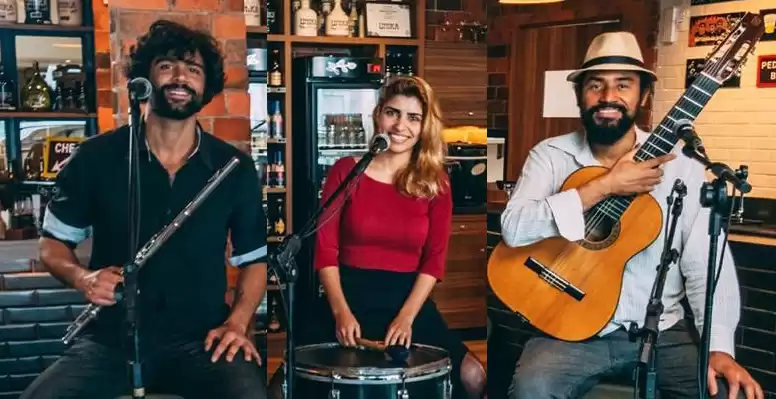 Samba e feijoada animam tarde de sábado no Sul da Ilha de SC