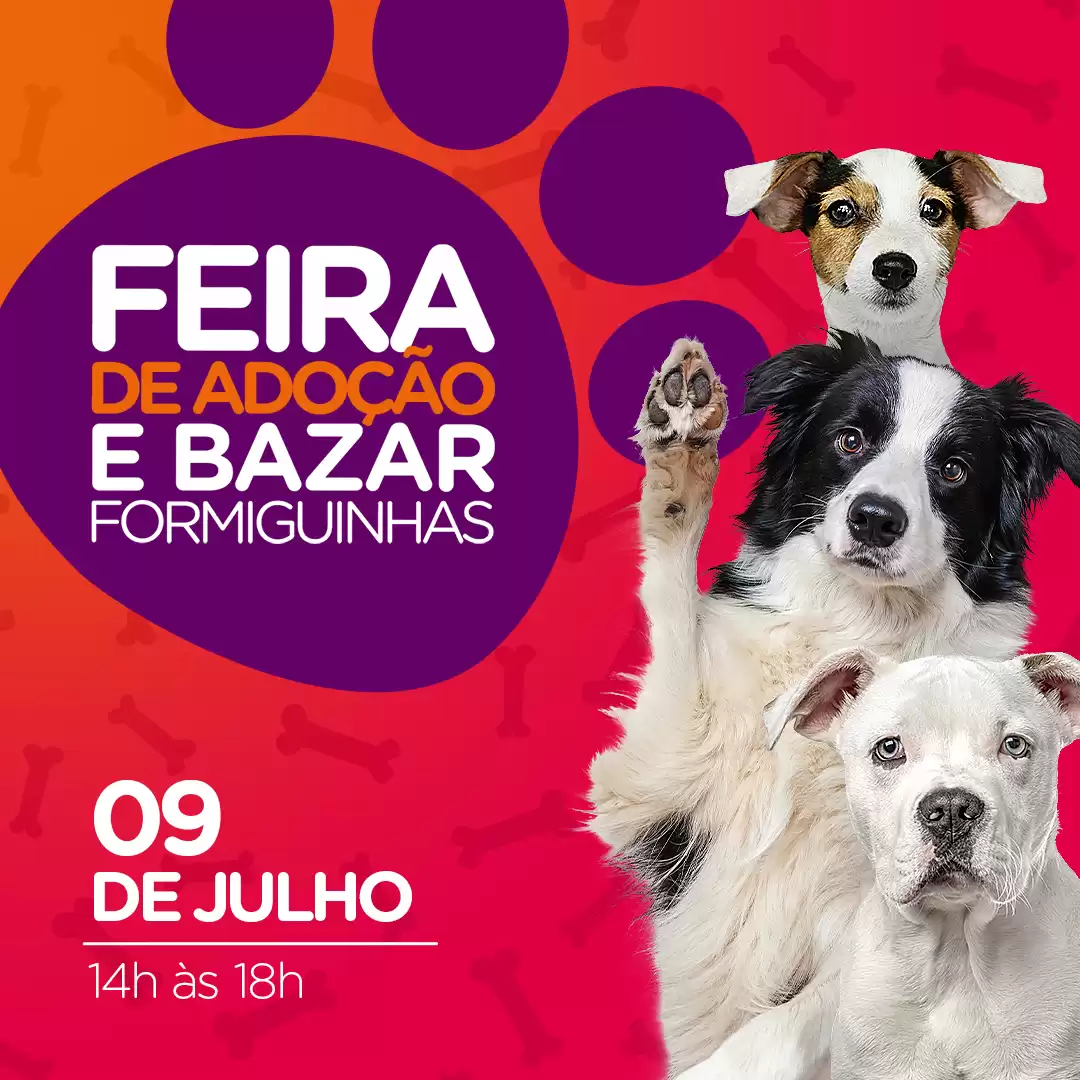 Shopping Itaguaçu promove Bazar e Feira de adoção de animais neste sábado 