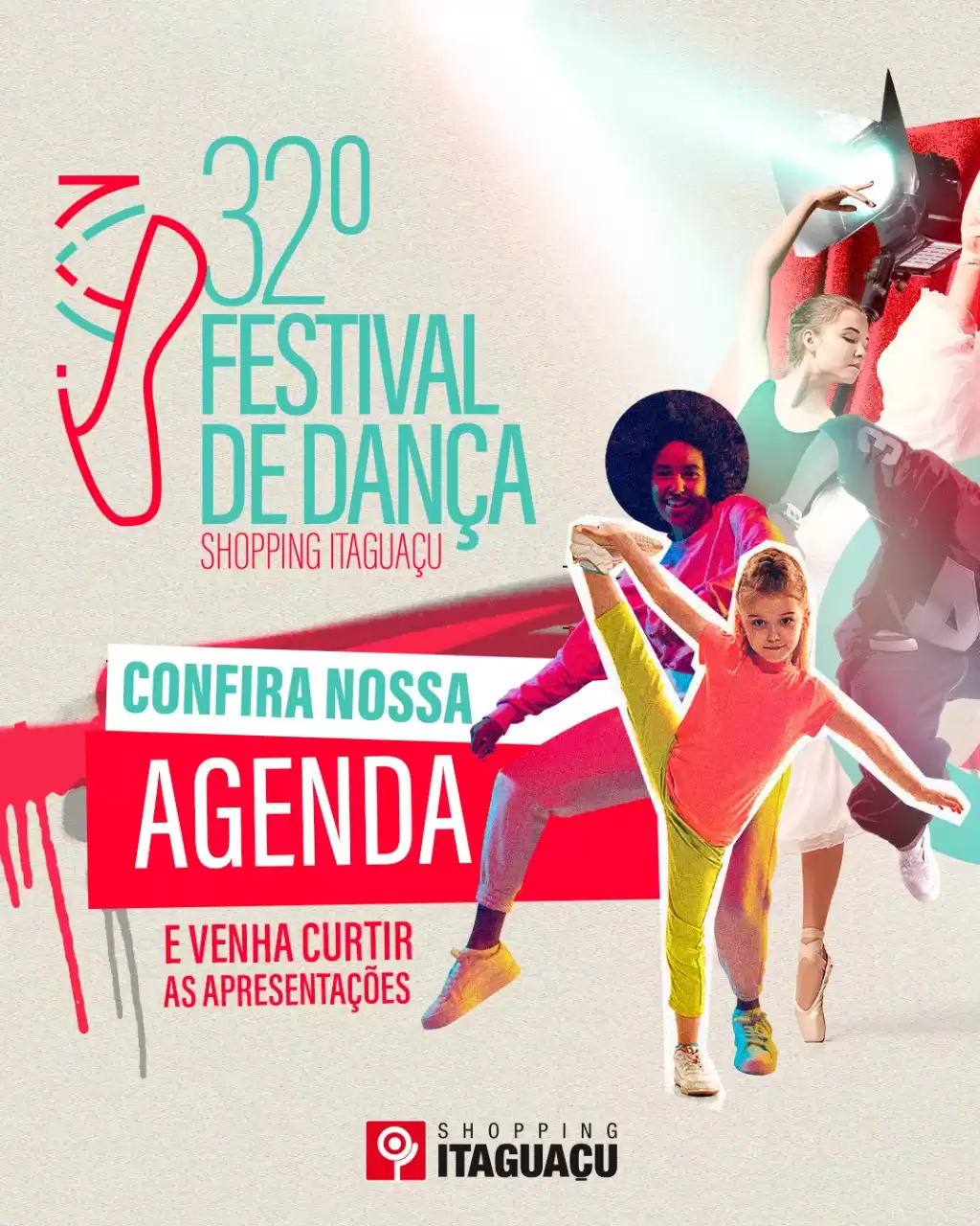 Veja a programação do 32° Festival de Dança do Shopping Itaguaçu